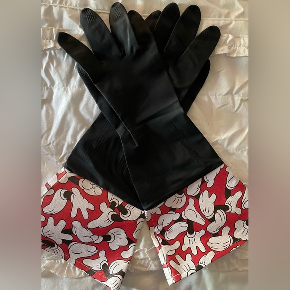 NWT Disney Minnie Mouse LOT/3 Kitchen Items Reusable Gloves Whisk Sink Strainer - Picture 4 of 8